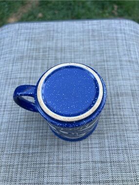 Unknown | Dining | Montana Bear Blue Ceramic Mug With Pink Interior ...